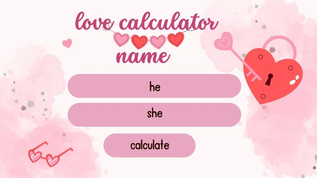 Love calculator Name