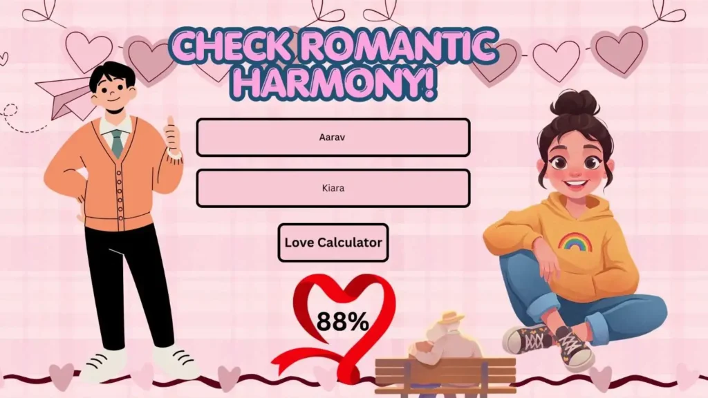 love calculator according to date of birth