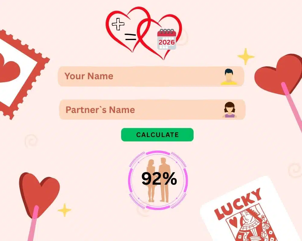 Love Match Calculator 2026